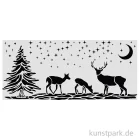Artikelbild 1 des Artikels “Stamperia Schablone - Christmas Deers, 12 x 25 cm “