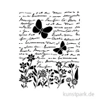 Artikelbild 1 des Artikels “Stamperia Schablone - Daisy Art Letter and Butterfly, 20 x 25 cm “