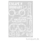 Artikelbild 1 des Artikels “Stamperia Schablone - Lady Vagabond Escape the Ordinary, A4 “