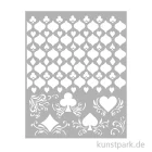 Artikelbild 1 des Artikels “Stamperia Schablone - Master of Magic Cards Pattern, 20 x 25 cm “