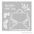 Artikelbild 1 des Artikels “Stamperia Schablone - The Owl's House Letter, 12 x 12 cm “