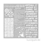 Artikelbild 1 des Artikels “Stamperia Schablone - Voyages Fantastiques Mixed Patterns, 18 x 18 cm “