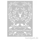 Artikelbild 1 des Artikels “Stamperia Schablone - Winter Tales Hope, DIN A4 “