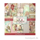 Artikelbild 1 des Artikels “Stamperia Scrapbooking Pad - Alice, 30,5 x 30,5 cm, 10 Blätter “