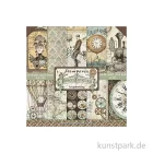 Artikelbild 1 des Artikels “Stamperia Scrapbooking Pad - Voyages Fantastiques, 20,3 x 20,3 cm “