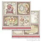 Artikelbild 1 des Artikels “Stamperia Scrappapier - Alice 4 Cards, 30,5x30,5 cm “