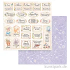 Artikelbild 1 des Artikels “Stamperia Scrappapier - Create Happiness Welcome Home Labels, 30,5 cm “