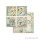 Artikelbild 1 des Artikels “Stamperia Scrappapier - Daisy Art 4 Cards, 30,5 x 30,5 cm “