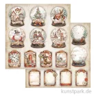 Artikelbild 1 des Artikels “Stamperia Scrappapier - Gear up for Christmas Snowglobes, 30,5 cm “