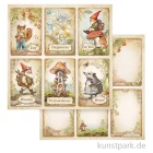 Artikelbild 1 des Artikels “Stamperia Scrappapier - Hidden Grove 6 Cards, 30,5 x 30,5 cm “