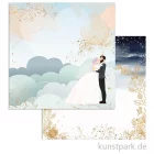 Artikelbild 1 des Artikels “Stamperia Scrappapier - Love Story Clouds, 30,5 x 30,5 cm “