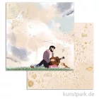 Artikelbild 1 des Artikels “Stamperia Scrappapier - Love Story Guitar, 30,5 x 30,5 cm “