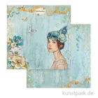 Artikelbild 1 des Artikels “Stamperia Scrappapier - Masquerade Celebration Lady, 30,5 x 30,5 cm “