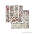 Artikelbild 1 des Artikels “Stamperia Scrappapier - Master of Magic Tags, 30,5 x 30,5 cm “