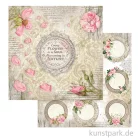 Artikelbild 1 des Artikels “Stamperia Scrappapier - Romantic Garden House Garlands 30,5 x 30,5 cm “