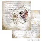 Artikelbild 1 des Artikels “Stamperia Scrappapier - Romantic Horses Lady with Horse, 30,5x30,5 cm “