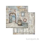 Artikelbild 1 des Artikels “Stamperia Scrappapier - Silent Sea Barrel, 30,5 x 30,5 cm “