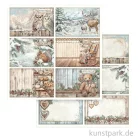 Artikelbild 1 des Artikels “Stamperia Scrappapier - The Owl's House 6 Postcards, 30,5 x 30,5 cm “