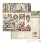 Artikelbild 1 des Artikels “Stamperia Scrappapier - The Owl's House Fireplace, 30,5 x 30,5 cm “