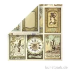 Artikelbild 1 des Artikels “Stamperia Scrappapier - Voyages Fantastiques Cards, 30,5 x 30,5 cm “