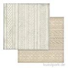 Artikelbild 1 des Artikels “Stamperia Scrappapier - White Christmas Knitted Patterns, 30,5 cm “