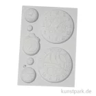 Artikelbild 1 des Artikels “Stamperia Silikon Gießform - Around the World Clocks, A6 “