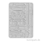 Artikelbild 1 des Artikels “Stamperia Silikon Gießform - Art of Travelling Belts Handles, A5 “