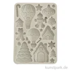 Artikelbild 1 des Artikels “Stamperia Silikon Gießform - Candy Christmas Gingerbreads, A5 “