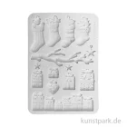 Artikelbild 1 des Artikels “Stamperia Silikon Gießform - Christmas Socks and Presents, A5 “