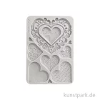 Artikelbild 1 des Artikels “Stamperia Silikon Gießform - Family Hearts, A5 “