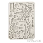 Artikelbild 1 des Artikels “Stamperia Silikon Gießform - Masquerade Candle Holders, A5 “