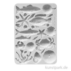 Artikelbild 1 des Artikels “Stamperia Silikon Gießform - Silent Sea Shells and Fish, A5 “