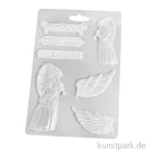 Artikelbild 1 des Artikels “Stamperia Soft Mould (Gießform) - Angel and Wings, A5 “