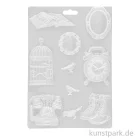 Artikelbild 1 des Artikels “Stamperia Soft Mould (Gießform) - Golden Harmony Elements, A4 “