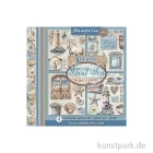 Artikelbild 1 des Artikels “Stamperia Stickers - Silent Sea, 4 Stickerbögen “