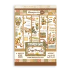 Artikelbild 1 des Artikels “Stamperia Washi Pad - Cozy Family, 8 Blatt, A5 “