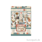Artikelbild 1 des Artikels “Stamperia Washi Pad - Family, 8 Blatt, A5 “