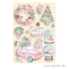 Artikelbild 1 des Artikels “Stamperia Wooden Shapes - Christmas Rose, DIN A6 “
