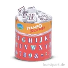 Artikelbild 1 des Artikels “STAMPO Scrap Stempel & Farbe, 54er Set - Alphabet 1 “