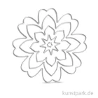 Artikelbild 1 des Artikels “Stanzform - Blüte, Größe 8,1x8,1 cm “