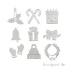 Artikelbild 1 des Artikels “Stanzschablone - Weihnachtsmotive, 17,5x17,2 cm “