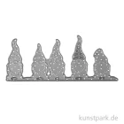 Artikelbild 1 des Artikels “Stanzschablone - Wichtelfamilie, 11,8 x 4,8 cm “
