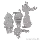Artikelbild 1 des Artikels “Stanzschablonen Set - Rentierfreunde, 4 Stück “