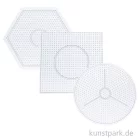Artikelbild 1 des Artikels “Steckplatten-Set für Bügelperlen - Basic Groß, 3 Stück sortiert “