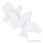 Artikelbild 1 des Artikels “Steckplatten-Set für Bügelperlen - Tierwelt, 3 Stück sortiert “