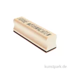 Artikelbild 1 des Artikels “Stempel aus Holz - Frohe Weihnachten, 90 x 25 mm “