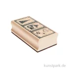 Artikelbild 1 des Artikels “Stempel aus Holz - Weihnachtspost, 90 x 45 mm “