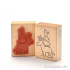 Artikelbild 1 des Artikels “Stempel - Bremer Stadtmusikanten, 6x8 cm “
