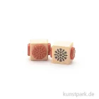 Artikelbild 1 des Artikels “Stempel - drei Schneeflocken - 3x3 cm “