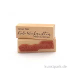 Artikelbild 1 des Artikels “Stempel - Frohe Weihnachten, Joyeux Noel, Merry Christmas, 3x9 cm “